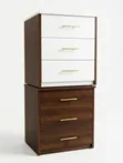 1400mm Executive Office/Home Study Desk with Side Cabinet - 3
