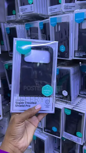 Black Nillkin Frosted Shield Pro Case for Apple iPhone 17 Pro Max