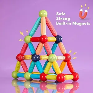 Seti ya Magetic Sticks za Kujenga (96 & 116 pcs)