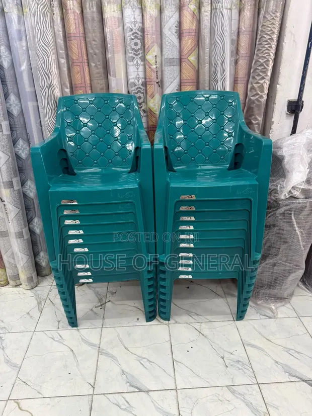 Brand New Kenstar Plastic Chairs with Arms - 1