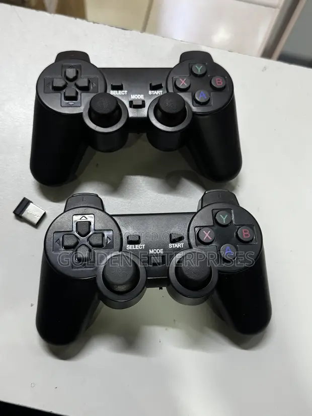 2PCS Wireless Gaming Controllers with USB Receiver - 1