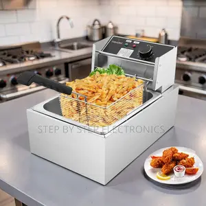 New Electric Single Tank Deep Fryers (4L/6L/10L)