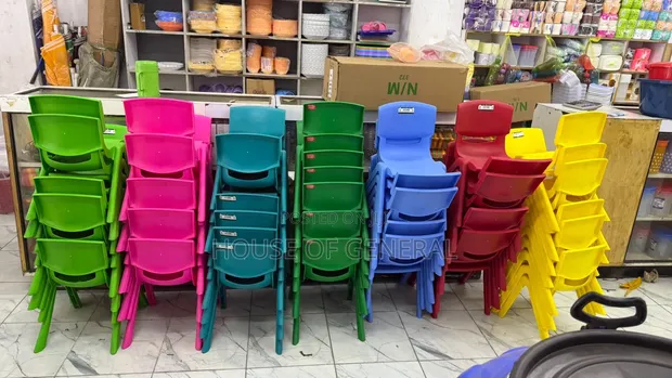 Brand New Kindergarten Plastic Chairs - 1
