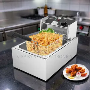 Electric Single Tank Deep Fryers (4L/6L/10L)