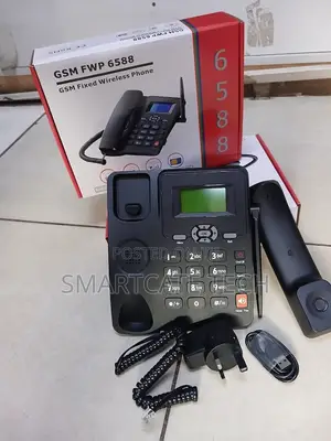 ETS-6588 GSM Fixed Wireless Desk Phone with LCD