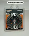 4.5" Turbo Terrazzo Concrete Diamond Grinding Cup Wheel (115mm) - 1