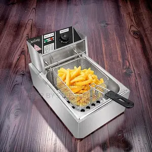 Electric Single Tank Deep Fryers (4L/6L/10L)