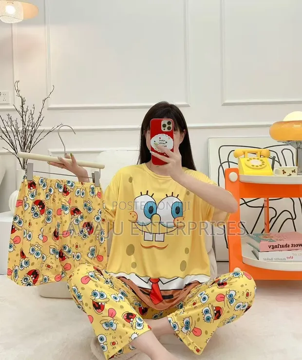 Ladies Pajama Set - Free Size - 1