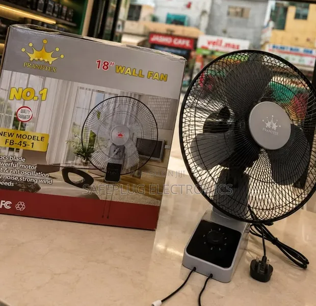 Brand New 18-Inch Hisense Wall Fan with Remote - 1