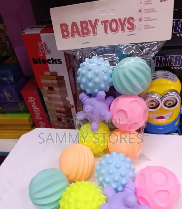 Infant Tactile Sensory Balls - Squeeze Animal Toys - 1
