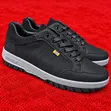 High Quality Leather Caterpillar Rubber Sole Casual Sneakers - 3