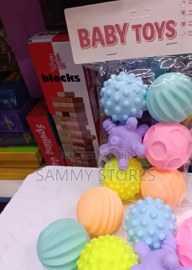 Baby Fine Motor Skills Sensory Ball Set - 1