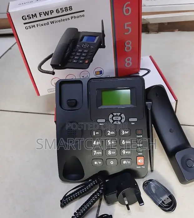 ETS-6588 GSM Desktop Telephone with Caller ID - 1