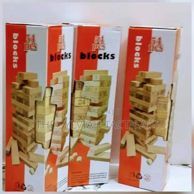 Mchezo Mpya wa Jenga (Vipande 54) - 1