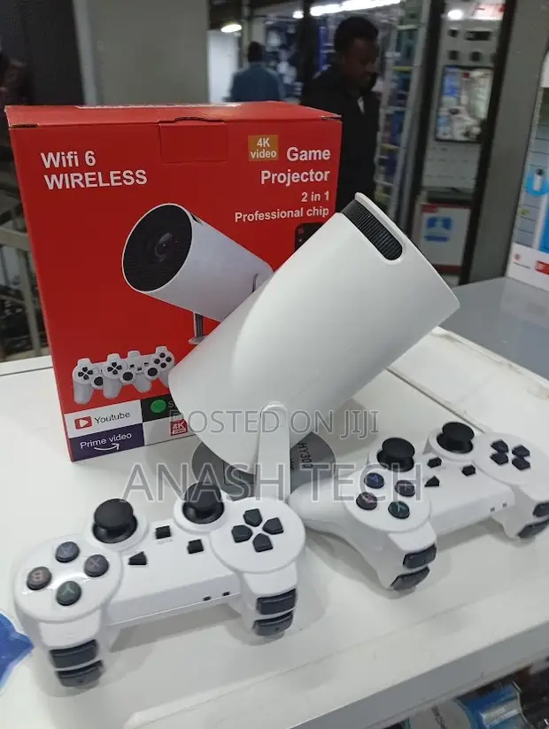 Brand New Android 13.0 Smart Projector with Gaming Console - 1