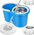 360 Degree Spin Mop with Stainless Steel Bucket - 2