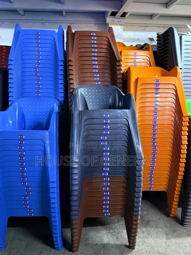 Shishona Plastic Chairs with Arms - Good Quality - 1