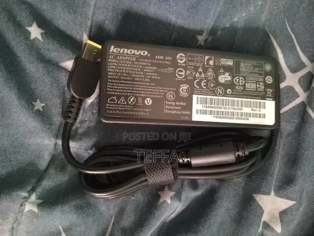 Original 65W Lenovo Laptop USB-C Charger Adapter - 1