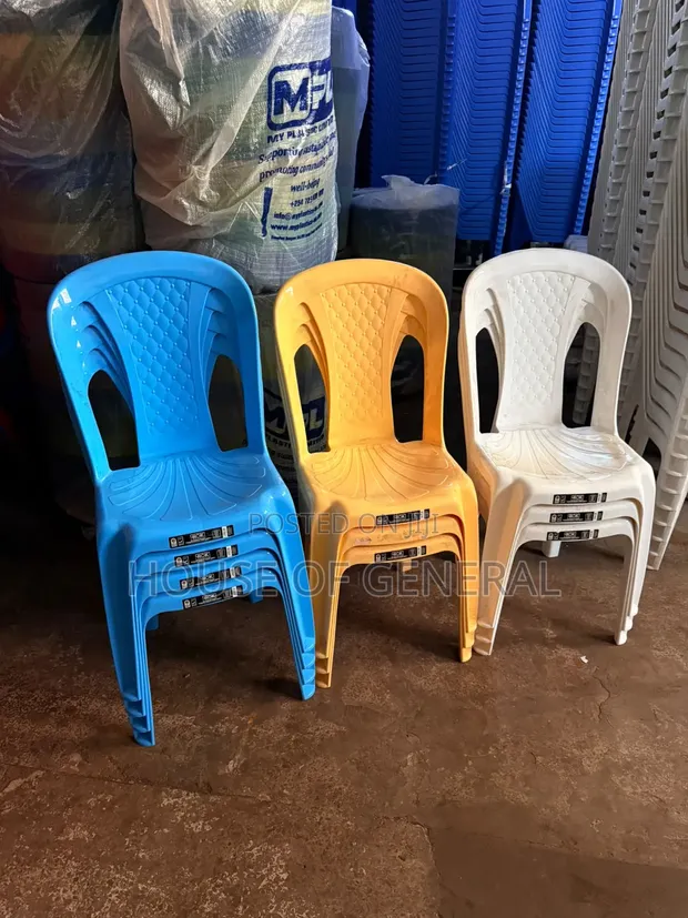 Brand New Rock Plastic Chairs - Strong & Durable - 1