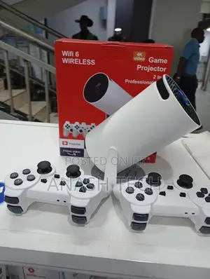Smart Android Projector HY300 with Gaming Controllers