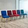 Executive Fabric Conference Chair - Red - 1