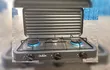 Olelon 3-Burner Gas Stove Cooker with Cover Lid - 2
