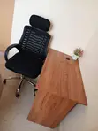 1.0m Clerical Desk & Headrest Chair Set - 3