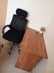 1.0m Clerical Desk & Headrest Chair Set - 4