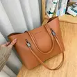 Forever Young Tote Bag ya Ngozi - 3