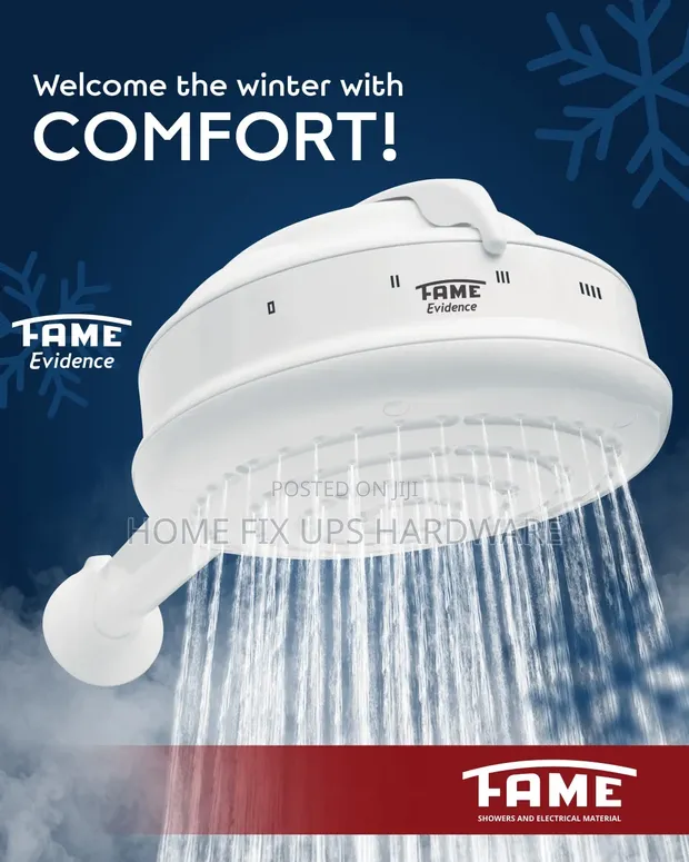 Fame Evidence Instant Shower Head by Brimix - 1