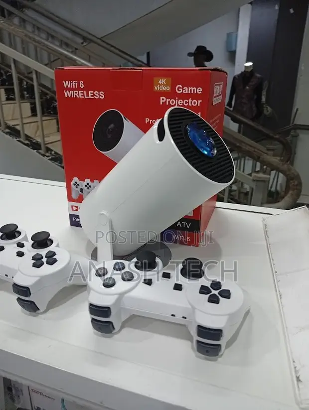HY300 Mini Projector with Android 13, 280 ANSI Lumens - 1