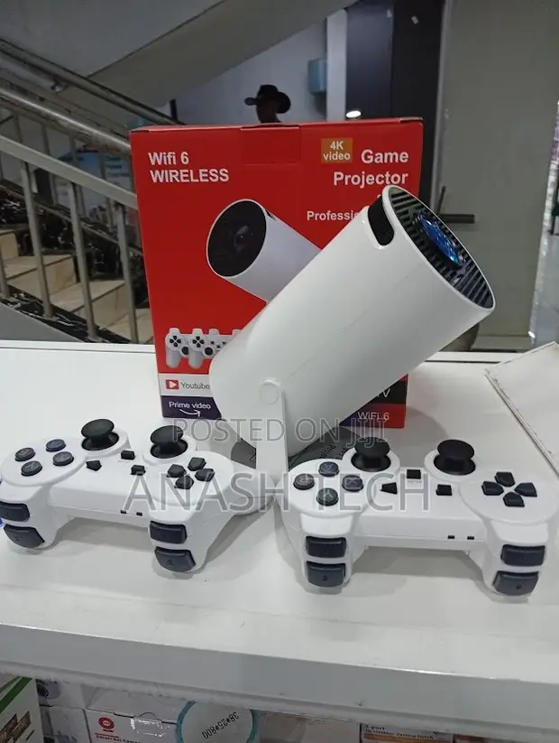 Hy300 Smart Android Projector with Gaming Console - 1