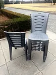 Kenstar Armless Plastic Chairs (Brand New) - 2