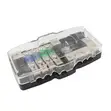4-Way Car Audio Power Distribution Fuse Block with ANL Fuse Holder - 1