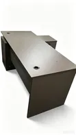Executive Mahogany Modern Office Desk - 2