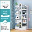 6-Shelf Bookshelf Storage Rack - 1