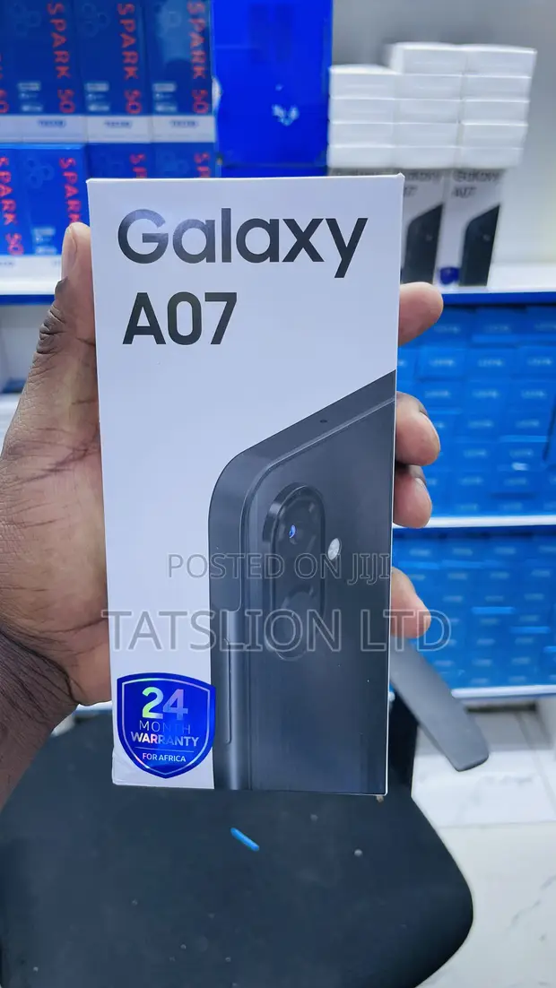 New Samsung Galaxy A07 5G 128GB Black - 1