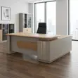 1800mm Executive Office Table - Spacious Modern Workstation - 2