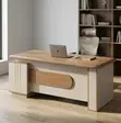 1800mm Executive Office Table - Spacious Modern Workstation - 3