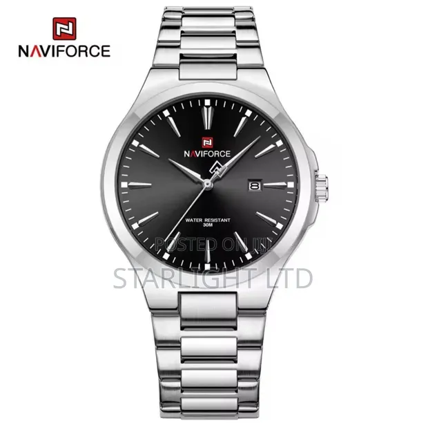 Naviforce Calendar Display Watch for Gents - 1