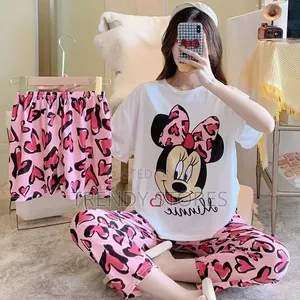 Ladies Pajama Set - Free Size