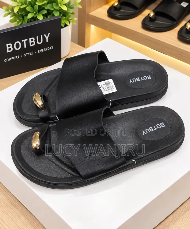 Brand New Women's Leather Flat Shoes - 1