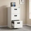 Three-Drawer Metal Document Cabinet - Brand New - 4