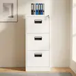 Three-Drawer Metal Document Cabinet - Brand New - 5