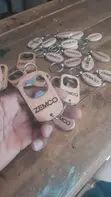 Custom Branded Wooden Keyholders - 2