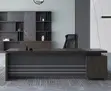 1.8m Office Desk - Spacious Modern Executive Workstation - 2