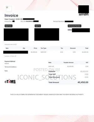 ETIMS Invoice Generation Service
