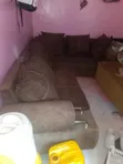 6-Seater L-Shaped Sofa with Pillows - 3