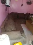 6-Seater L-Shaped Sofa with Pillows - 5