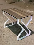 Brown Top Desk with Advanced Digital Features - 1